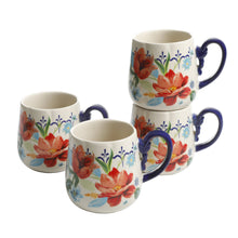 Load image into Gallery viewer, The Pioneer Woman Spring Bouquet 19oz Cups, Set of 4